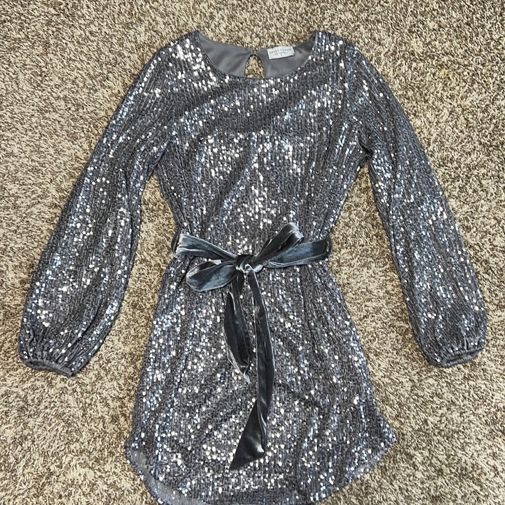 Silver Sparkly Dress